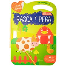 Libro Naturaleza Rasca Y Pega Con Lapiz De Madera 9786287667969