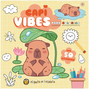 Libro Capi Vibes Para Colorear 9786289707809