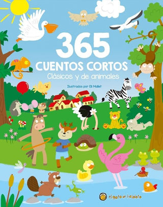 Libro 365 Cuentos Cortos Clásicos Y De Animales 9786313071340