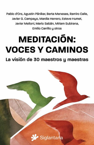 Libro Meditación: Voces Y Caminos 9788410179486