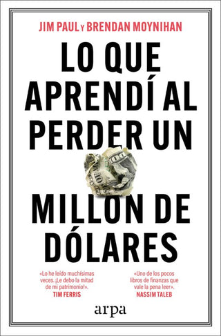 Libro Lo Que Aprendi Al Perder Un Millon De 9788410313521