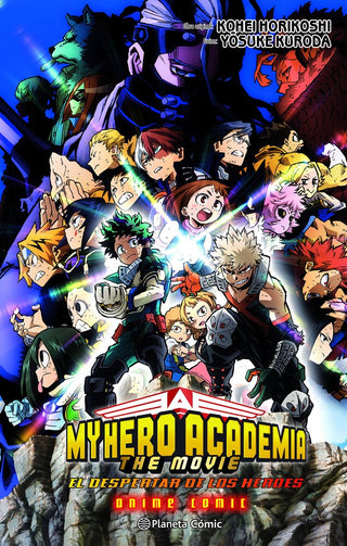 Libro My Hero Academia: El Despertar De Los Heroes Anime Comic 9788411611022