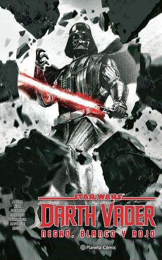 Libro Star Wars Darth Vader: Blanco, Negro Y Rojo 9788411611541