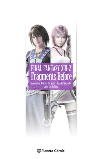 Libro Final Fantasy Xiii-2 Fragments Before (Novela) 9788411611992