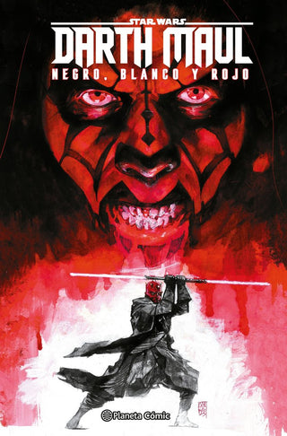 Libro Star Wars Darth Maul: Blanco, Negro Y Rojo 9788411618021