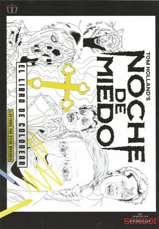 Libro Noche De Miedo: El Libro De Colorear 9788412369441