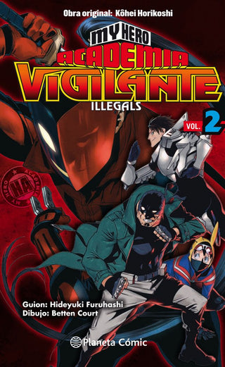 Libro My Hero Academia Vigilante Illegals Nº 02 9788413411040