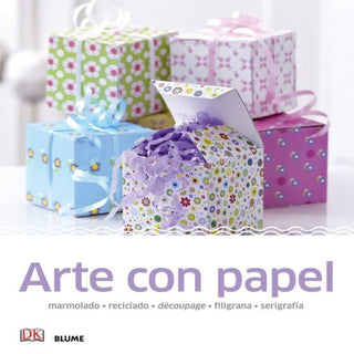 Libro Manualidades Sencillas. Arte Con Papel 9788416138067