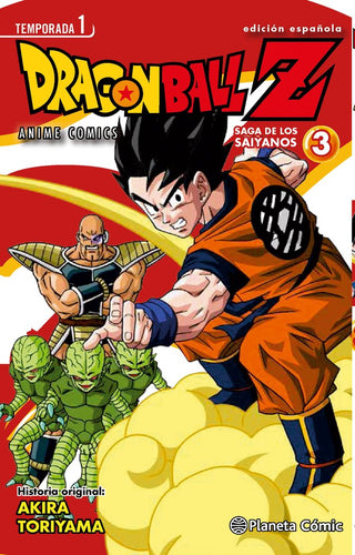 Libro Dragon Ball Z Anime Series Saiyanos Nº 03/05 9788416308972