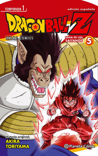 Libro Dragon Ball Z Anime Series Saiyanos Nº 05/05 9788416401062
