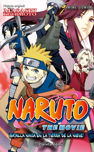 Libro Naruto Anime Comic Nº 02 ¡Batalla Ninja En La Tierra De La Nieve! 9788416636464