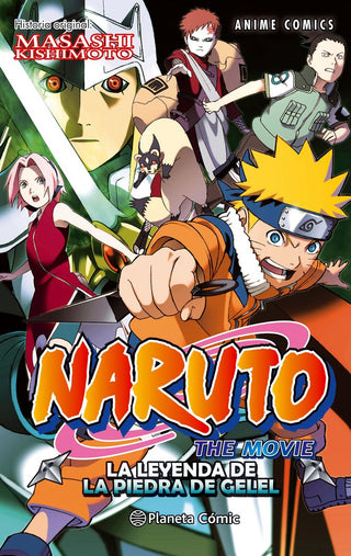 Libro Naruto Anime Comic Nº 03 La Leyenda De La Piedra De Gelel 9788416889839
