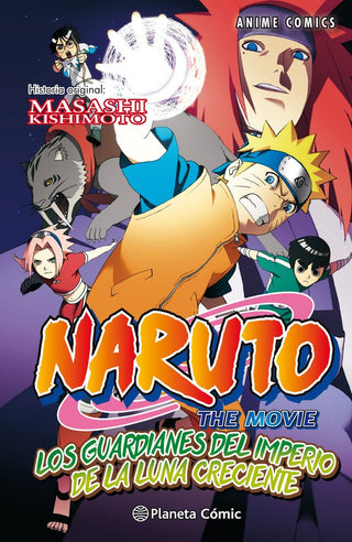 Libro Naruto Anime Comic Nº 04 Los Guardianes Del Imperio De La Luna Creciente 9788416889952