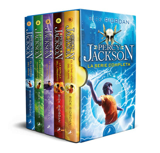 Estuche Percy Jackson Serie Completa