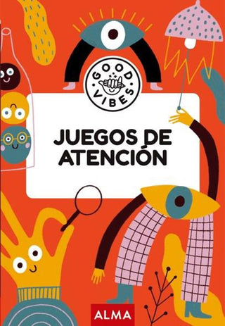 Libro Juegos De Atencion Good Vibes 9788418933981