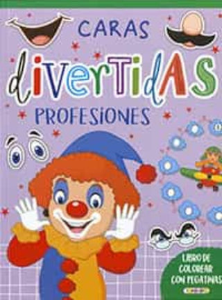 Libro Caras Divertidas, Profesiones 2 9788419258656