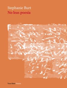 Libro No Leas Poesía 9788419693525
