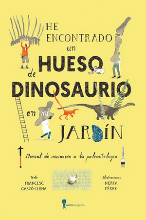 He encontrado un hueso de dinosaurio en mi jardin
