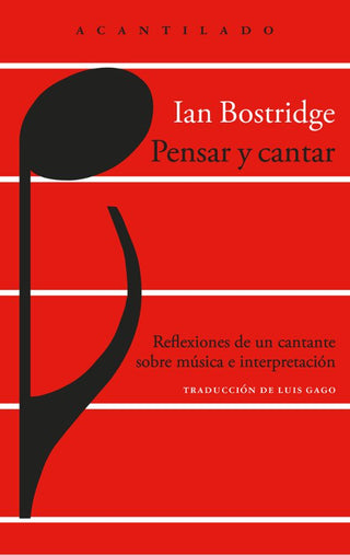 Libro Pensar Y Cantar 9788419958877