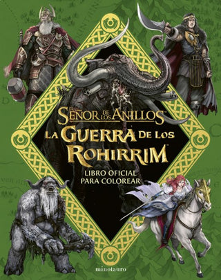 Libro La Guerra De Los Rohirrim: Libro Oficial Para Colorear 9788445018552