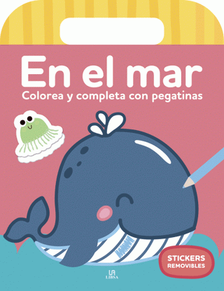 Libro En El Mar Colorea Y Comppleta Con Pegati 9788466243988