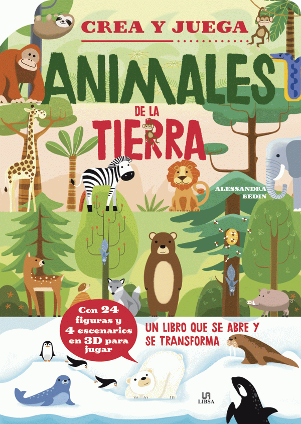 Libro Animales De La Tierra 9788466244657