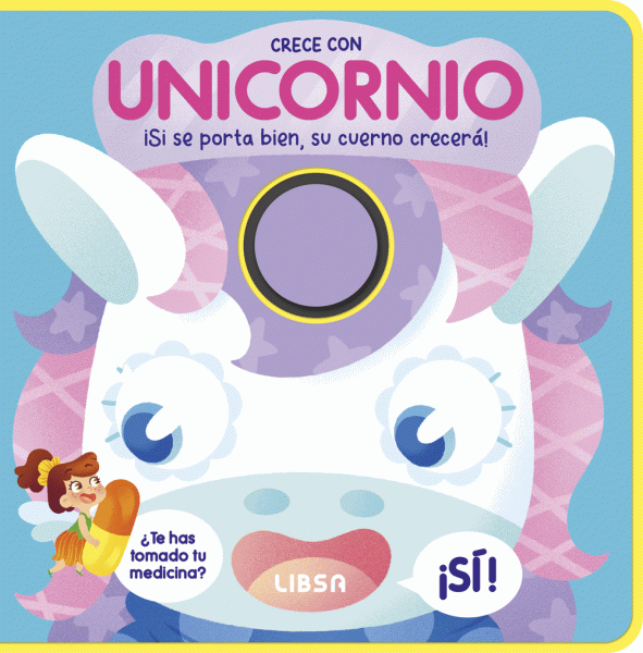 Libro Unicornio  Crece Con... 9788466244992