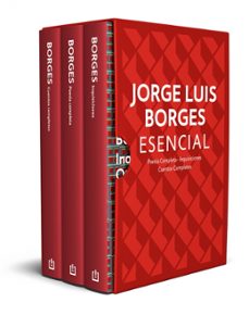 Libro Estuche Jorge Luis Borges Esencial (Contiene: Poesía Completa | Cuentos Completos | Inquisiciones) 9788466382557