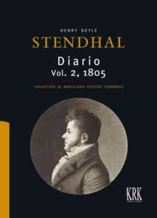 Libro Stendhal Diario Vol 2º 1805 9788483677148
