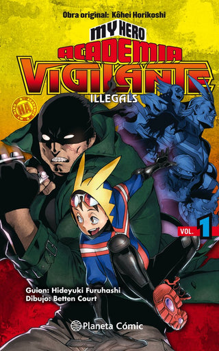 Libro My Hero Academia Vigilante Illegals Nº 01 9788491740148