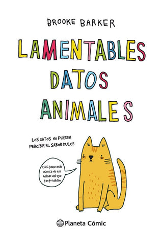 Libro Lamentables Datos Animales 9788491740193