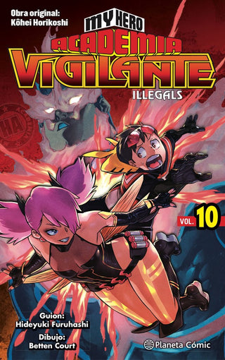 Libro My Hero Academia Vigilante Illegals Nº 10 9788491747253