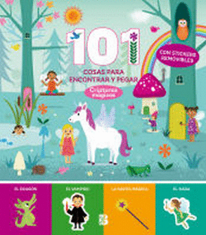 Libro Criaturas Magicas. 101 Cosas Encontrar Y Pegar 9789403229683