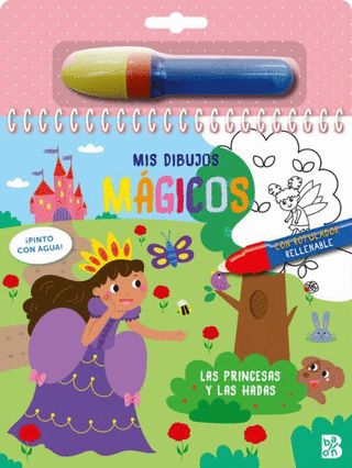Libro Dibujos Magicos. Las Pincesas Y Las Hadas (Rotulador) 9789403234359