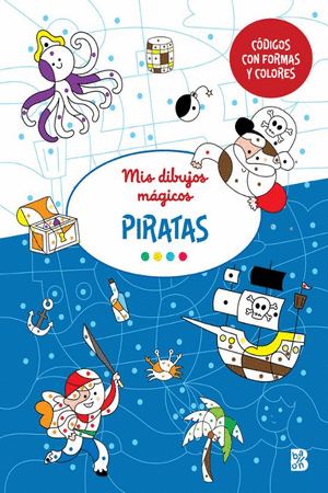 Libro Mis Dibujos Magicos: Piratas 9789403235189