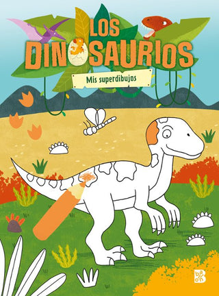 Libro Los Dinosaurios Mis Superdibujos 9789403240473