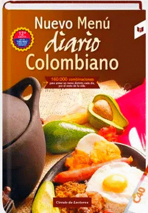 Libro Nuevo Menu Diario Colombiano 9789587577914