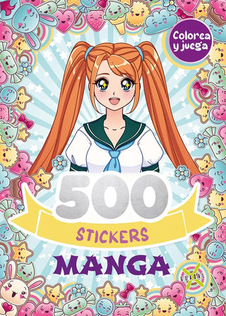 Libro 500 Stickers Manga 9789871713578