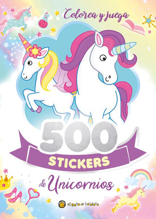 Libro 500 Stickers De Unicornios 9789878201085