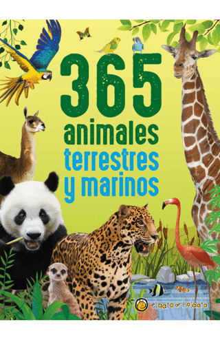 Libro 365 Animales Terrestres Y Marinos 9789878202785