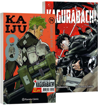 Libro Kaijuu8 Nº 14 + Kagurabachi Nº 01 (Pack Especial) 9791387779245