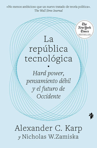 Libro La Republica Tecnolgica Poder Duro 9791387936020