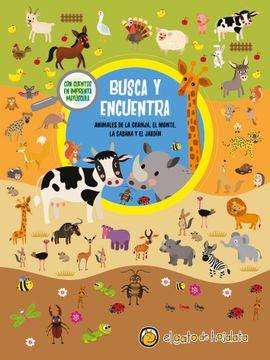 Libro Busca Y Encuentra Animales: Granja Selva 9789877976502