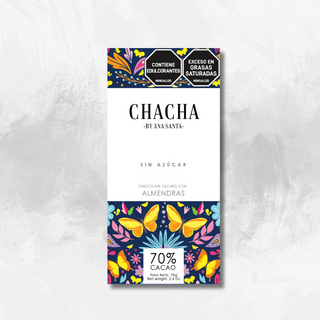 Chocolate con Almendras - 70% cacao - CHACHA