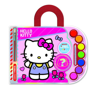Libro Acuarelas Hello Kitty 9786313034543