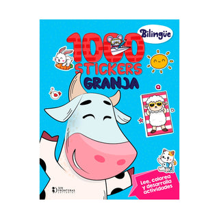 Libro 1000 Stickers: Granja (Bilingüe) 9786287820753