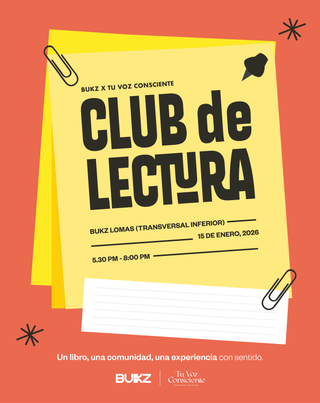 Club de lectura Bukz x Tu Voz Consciente (Pilar Quintana - Noche negra)