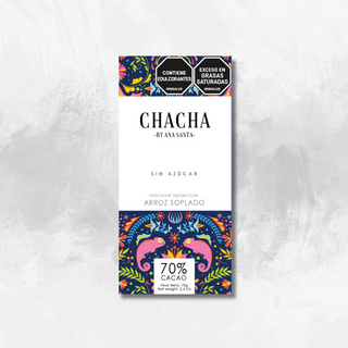 Chocolate con Arroz Soplado - 70% cacao - CHACHA