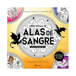 Libro Libro Oficial De Alas De Sangre Para Colorear 9786287860513