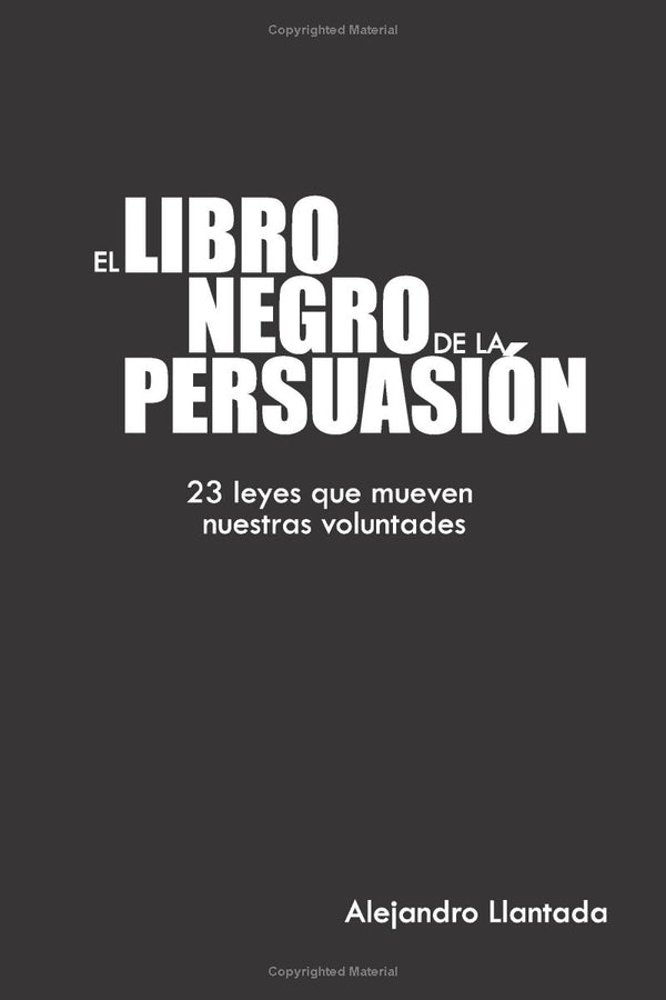 El libro negro de la persuasión